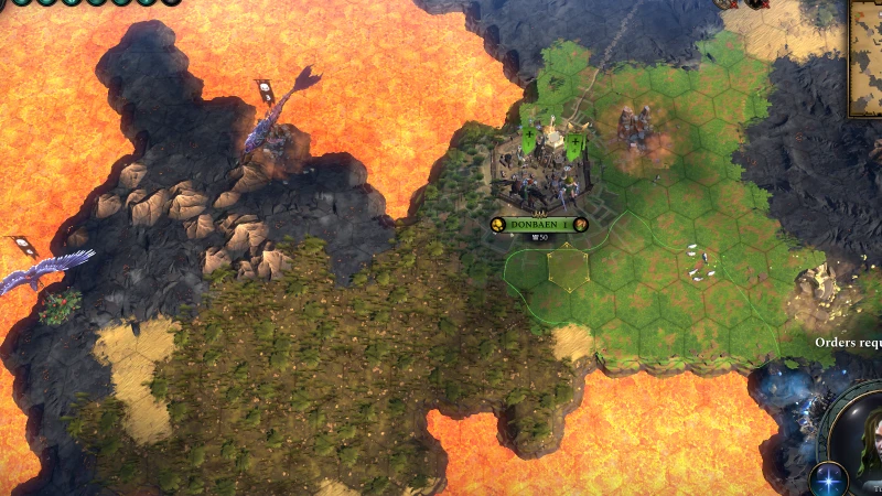 Age of Wonders 4 "Высокий угол камеры"