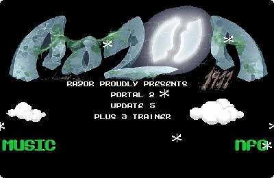 Portal 2: Трейнер (+3) [Update 5] {Razor 1911}