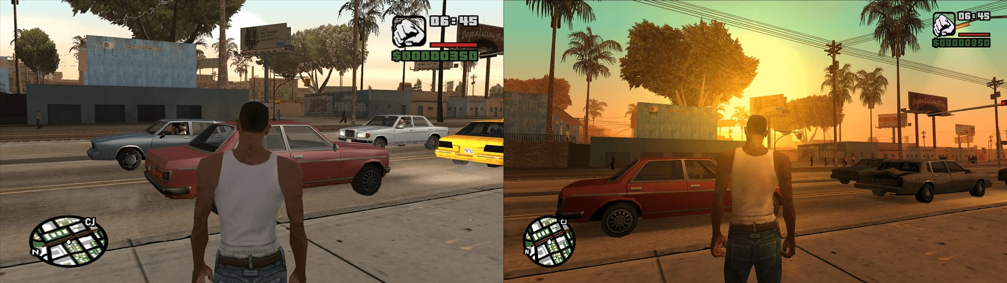 Grand Theft Auto: San Andreas "Эталонная PS2 версия"