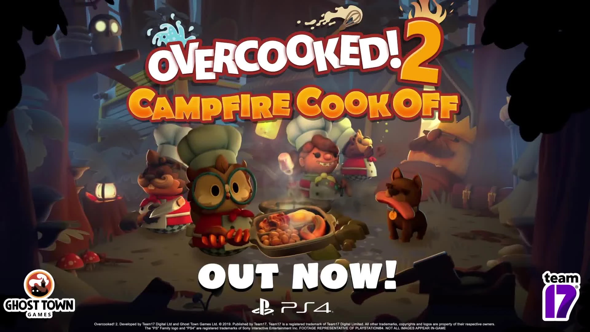 Трейлер дополнения Overcooked 2: Campfire Cook