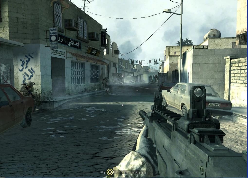Call of Duty 4: Modern Warfare "Пулемет MG36"