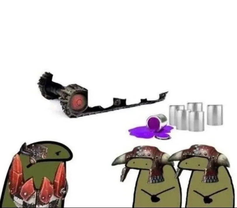 Бойзы случайно пролили краску на танк