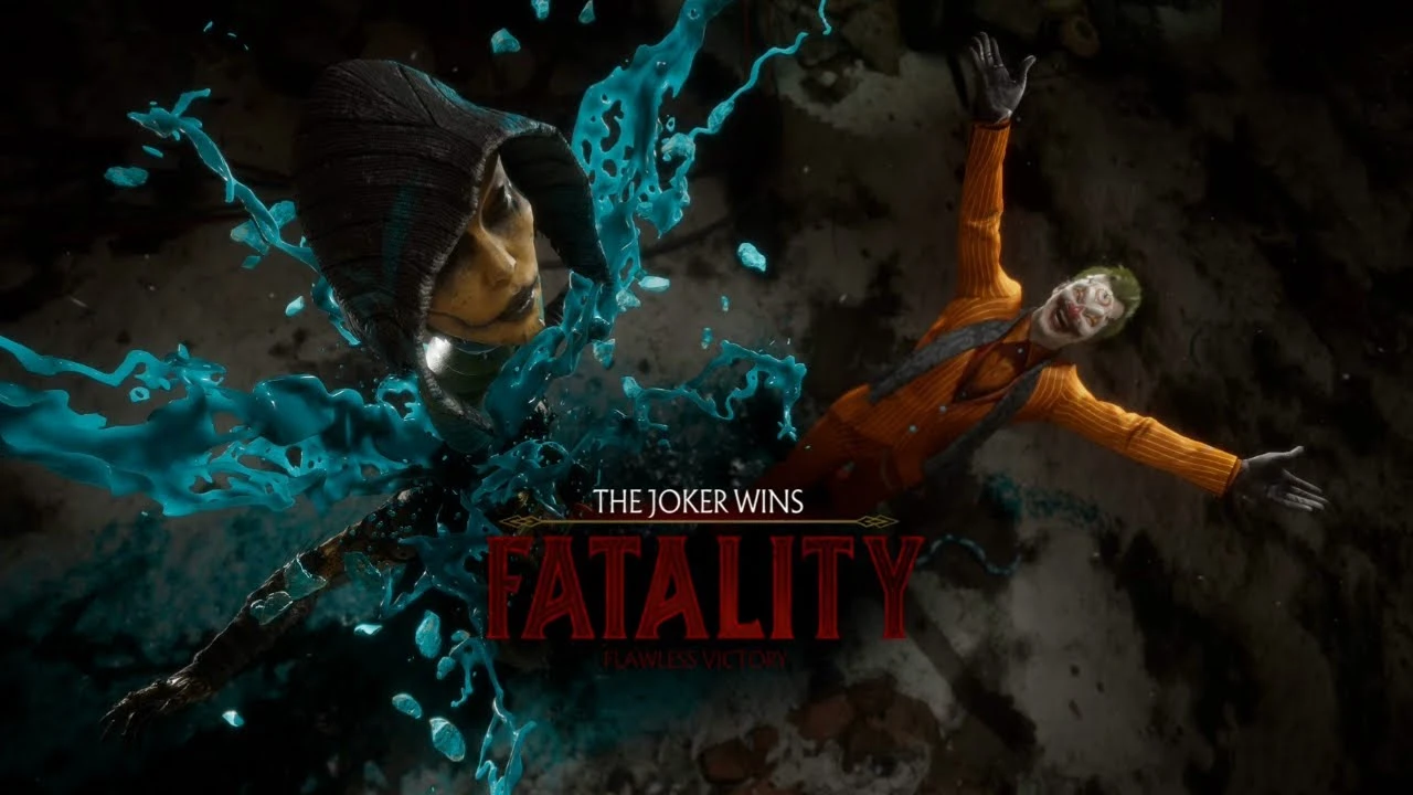 Жестокое второе фаталити Джокера из Mortal Kombat 11