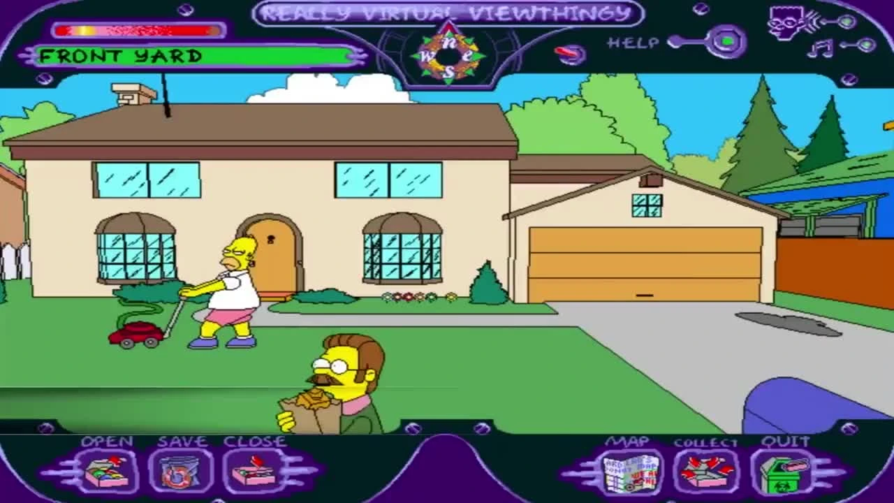 История серии игр The Simpsons Video Games (1991-2015)