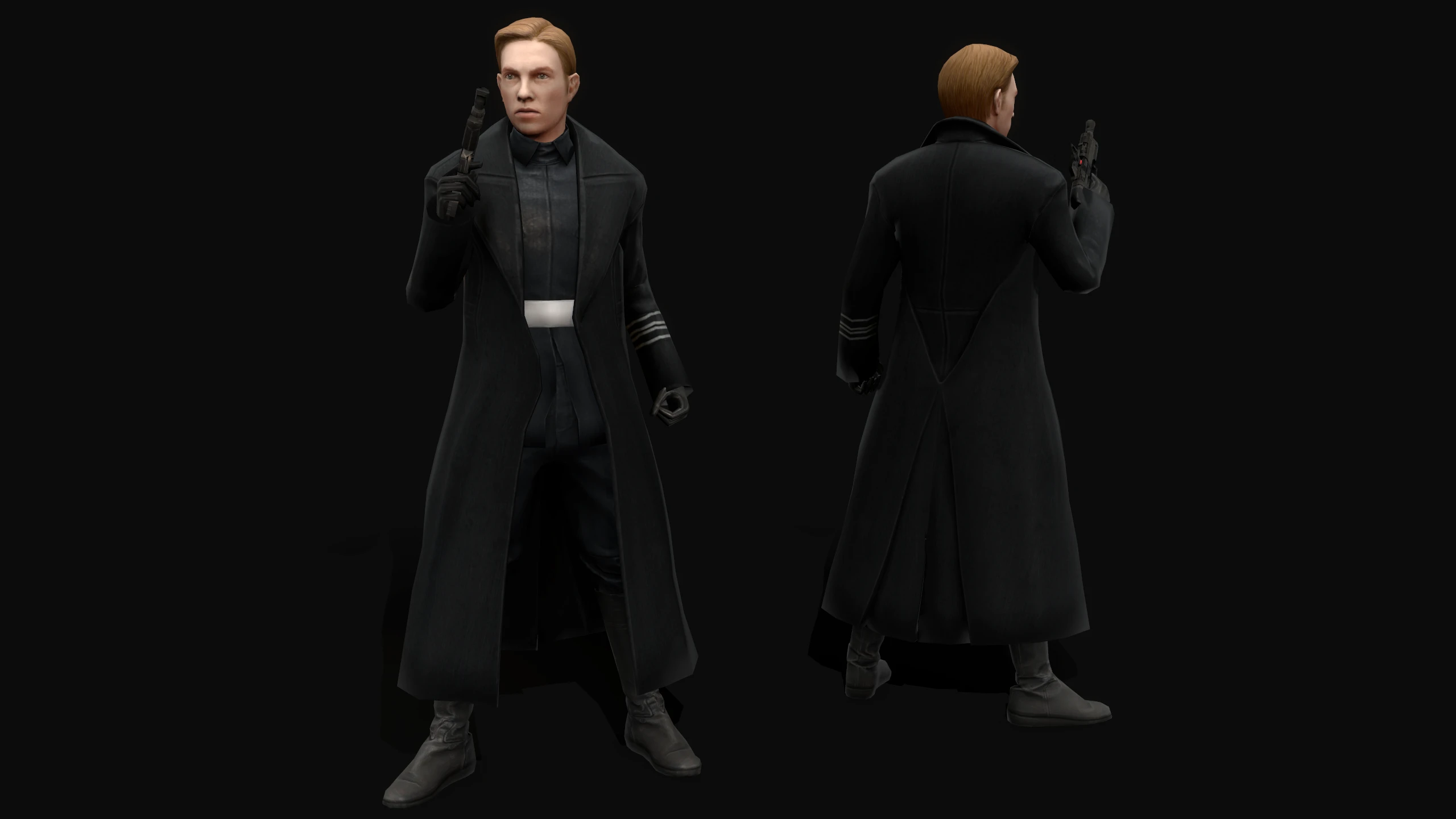 Star Wars: Jedi Knight - Jedi Academy "General Hux & female First Order officer HQ"