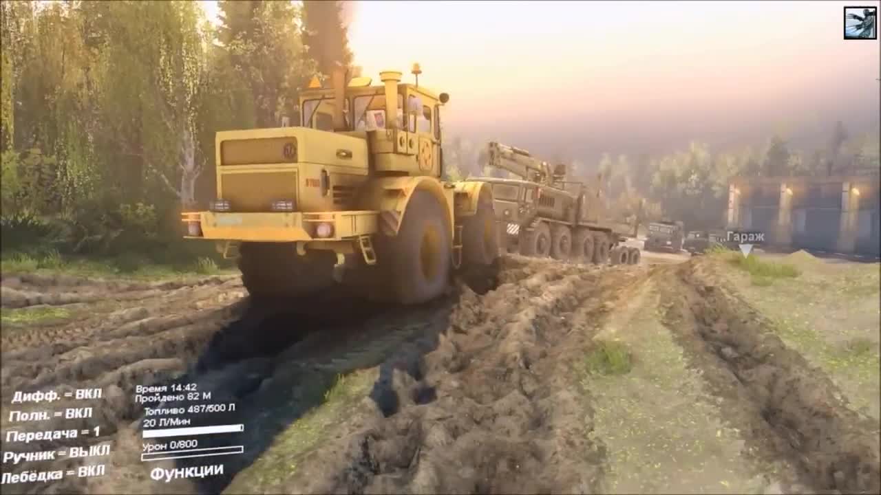 Spintires "К-700А «Кировец»"