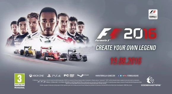 Рекламный ролик F1 2016 - скрасит летний перерыв в чемпионате