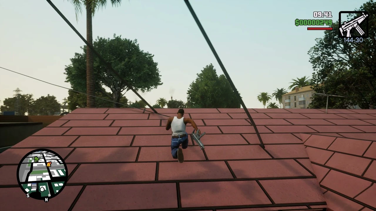 Grand Theft Auto: The Trilogy (San Andreas) "Анимации Франклина из GTA V"