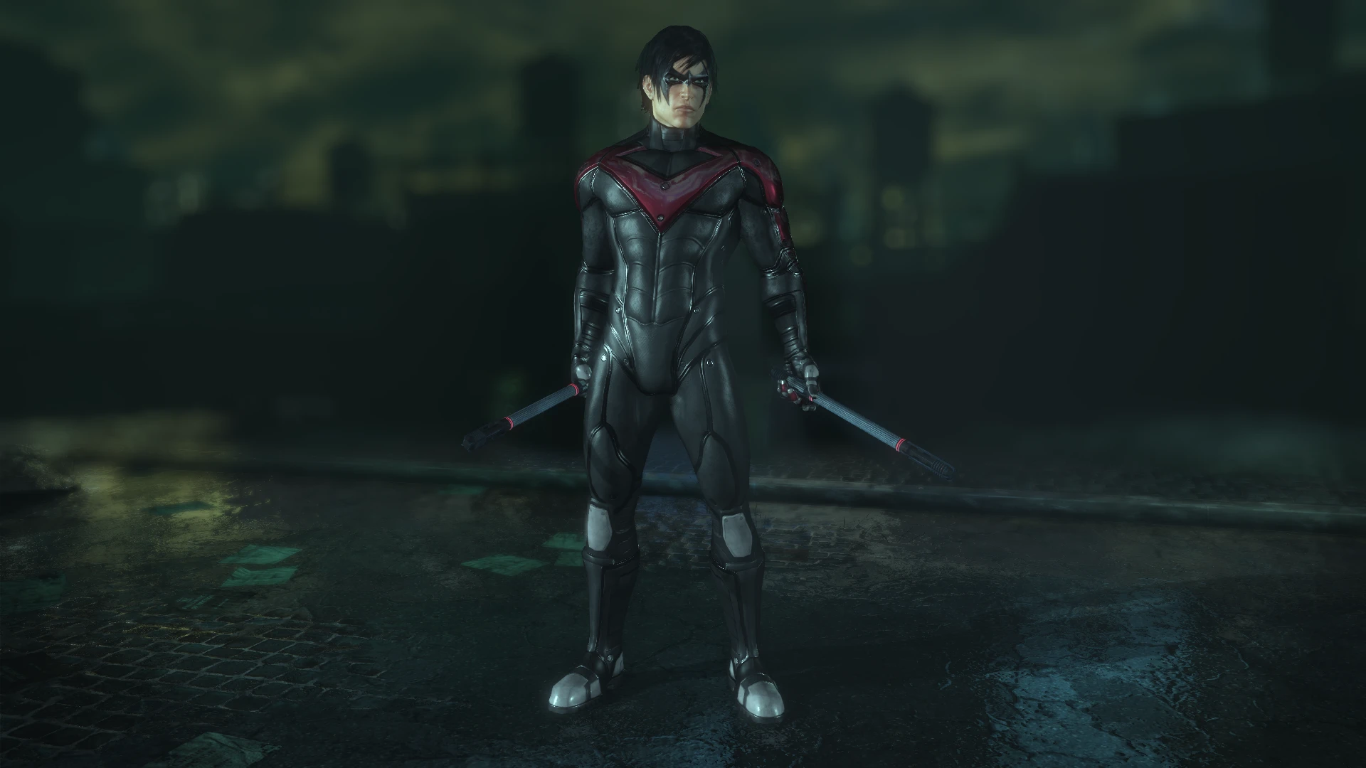 Batman: Arkham City "Найтвинг в стиле New52"