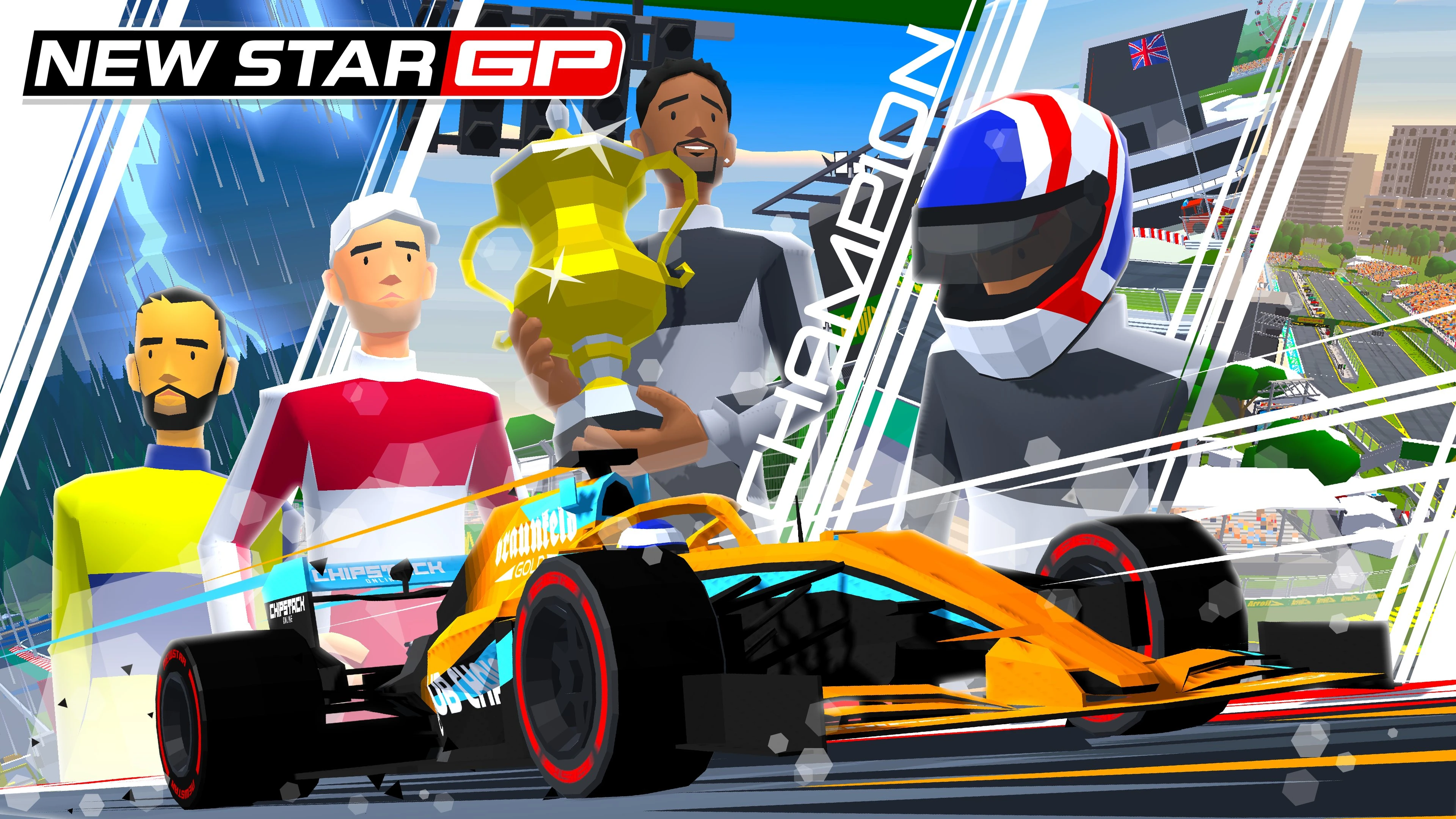 Ретро-аркадная гоночная игра New Star GP вышла на ПК в раннем доступе Steam