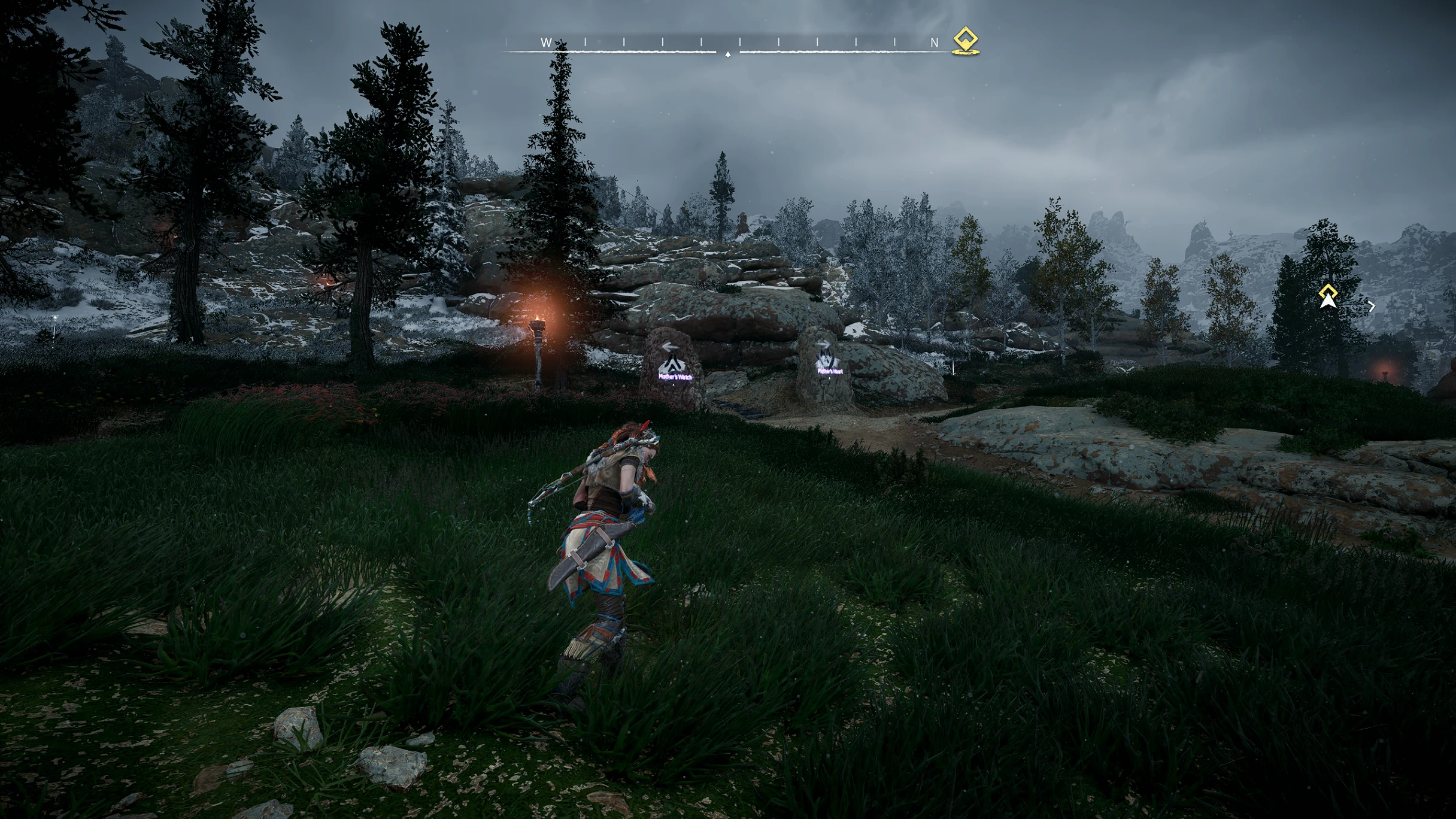 Horizon: Zero Dawn "Улучшенные тени"