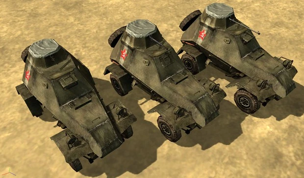 Company of Heroes "Бронеавтомобиль БА-64 V.2.0"