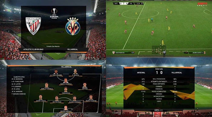 Pes 2019 "Scoreboard UEL V2"