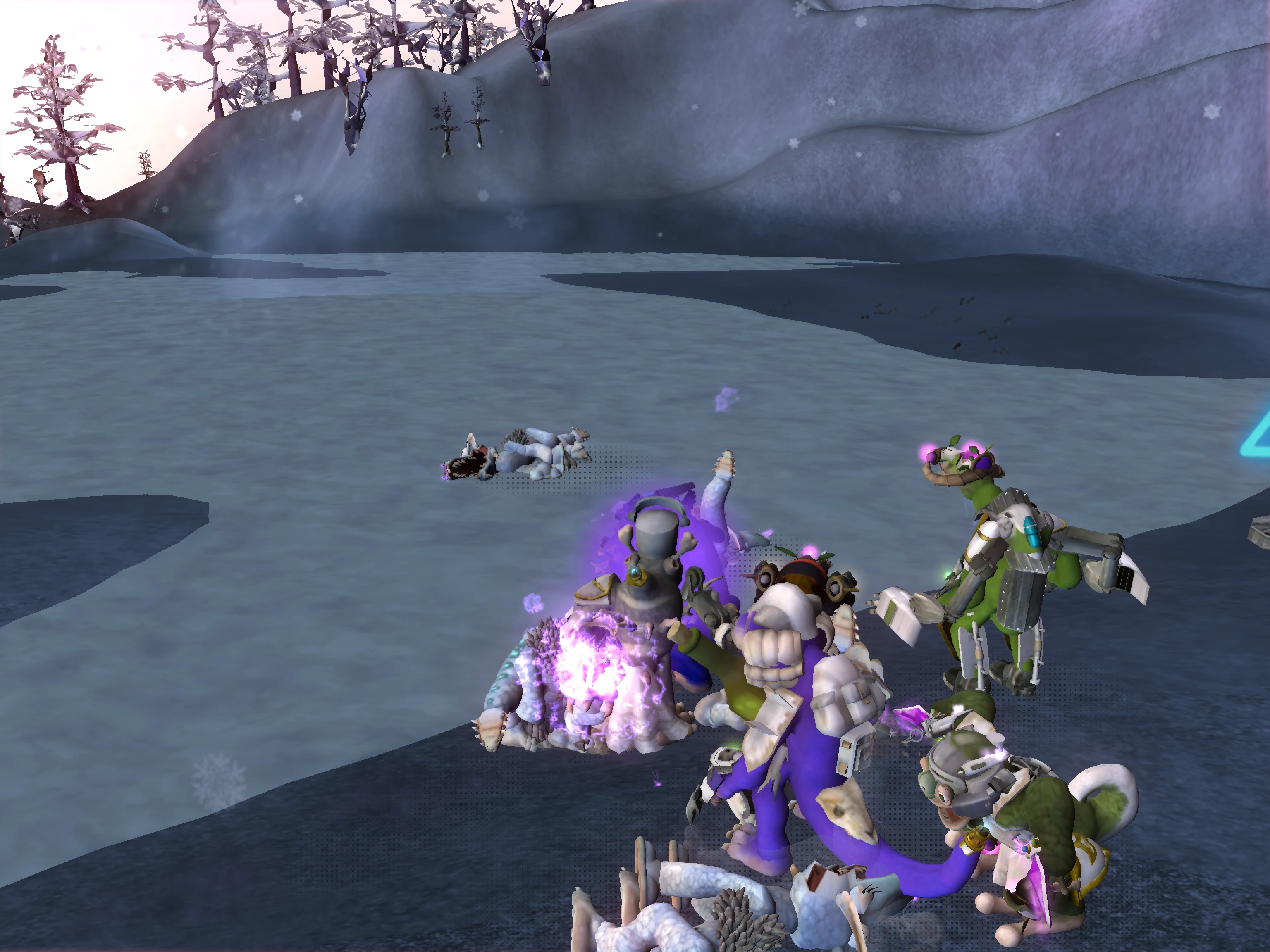 Spore "Зимний штурм города"