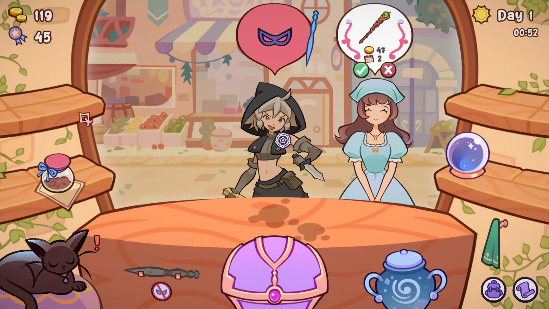 Witchy Business "Таблица +7 для Cheat Engine от ColonelRVH: Монеты, репутация, материалы, подарки"