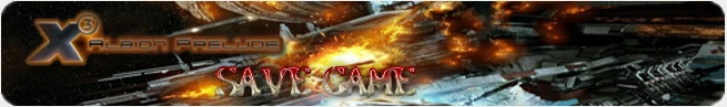 X3: Albion Prelude: сохранение (в начале игры) [PC/Любая]
