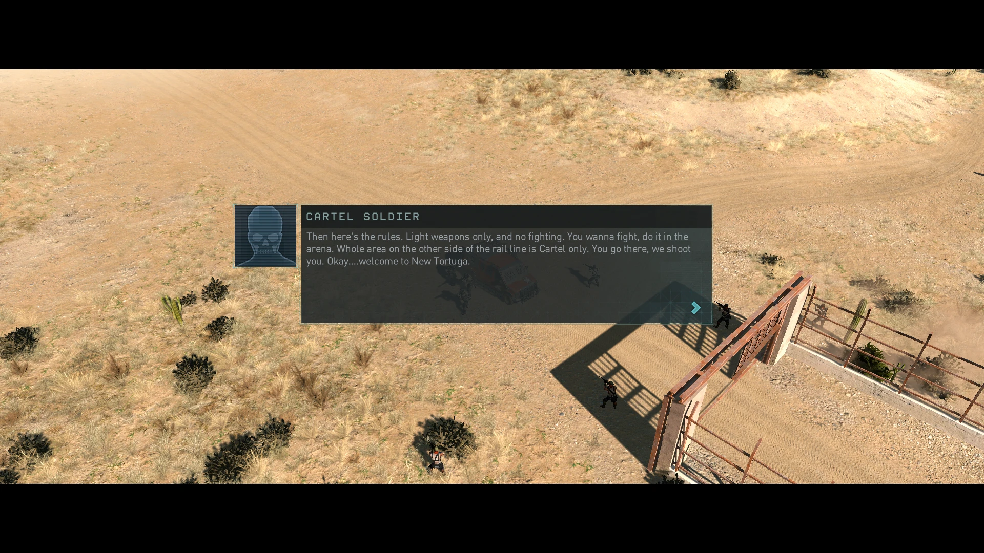 Прохождение миссии в Новой Тортуге