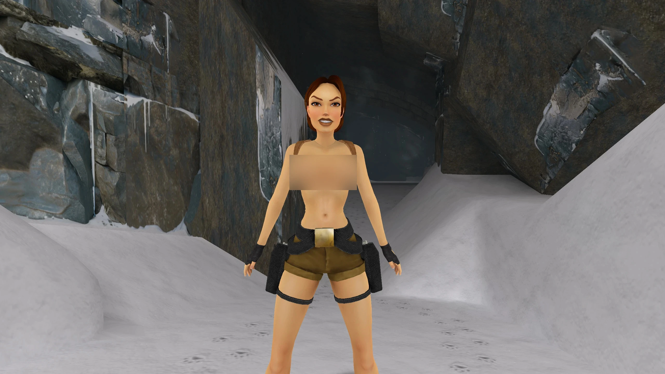 Моддеры раздели Лару Крофт в сборнике ремастеров трилогии Tomb Raider