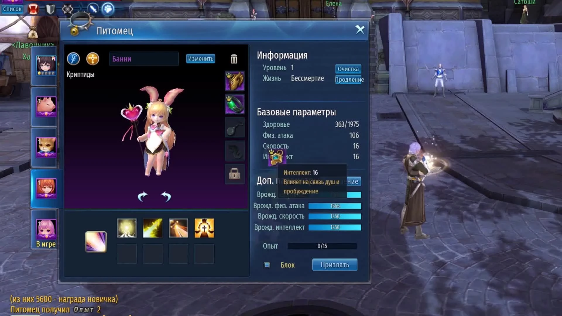 Eternal Magic - Знакомство с питомцами