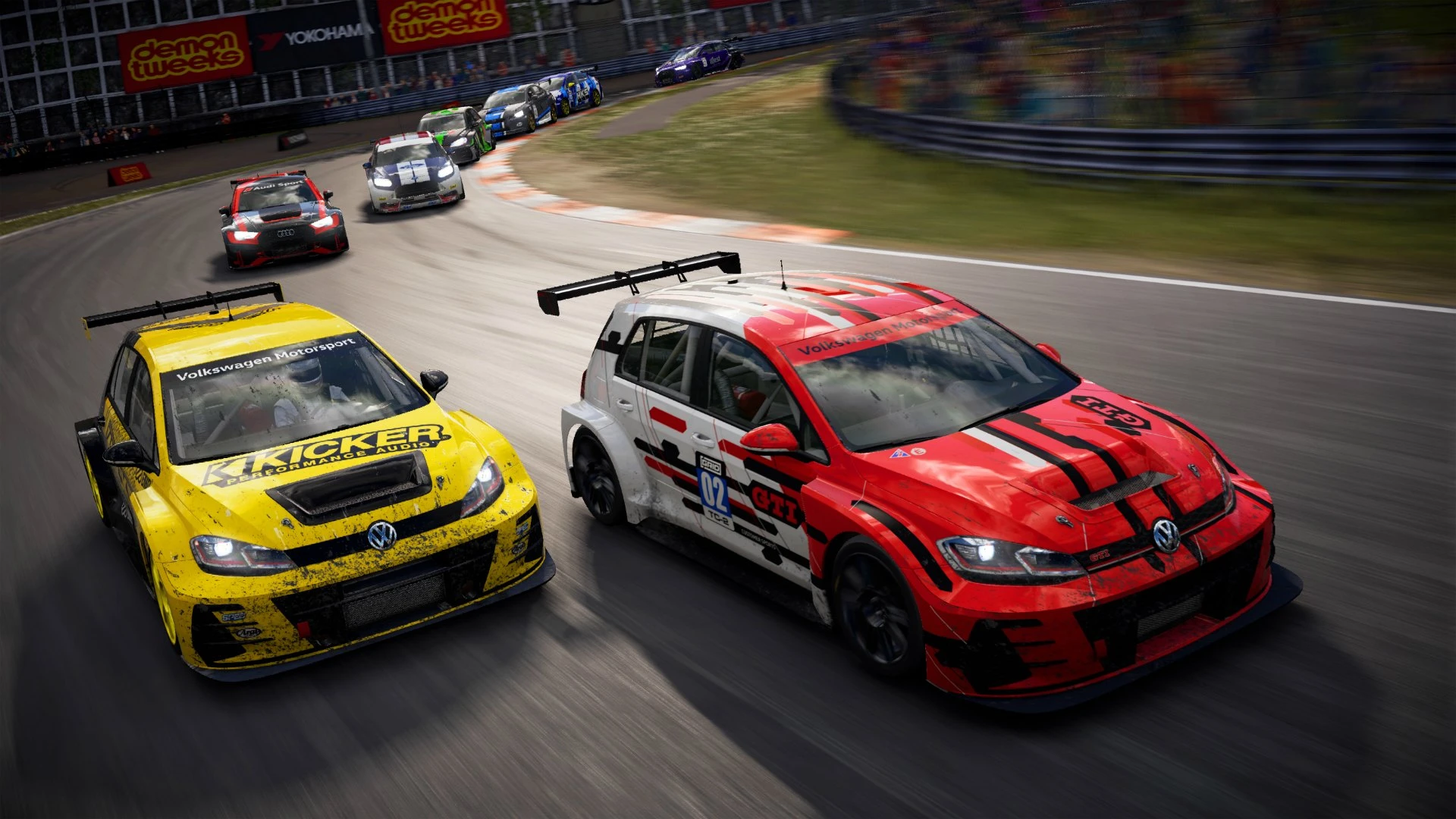 GRID (2019) - Список игровые рули