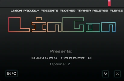 Cannon Fodder 3: Трейнер/Trainer (+2) [1.0: STEAM] {LinGon}