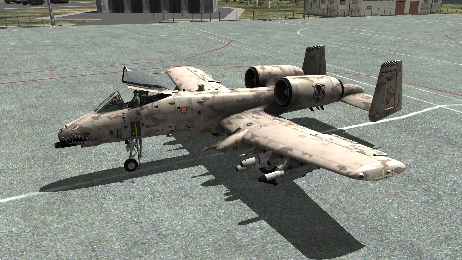 DCS World "A-10C Warthog: Пустынный камуфляж"