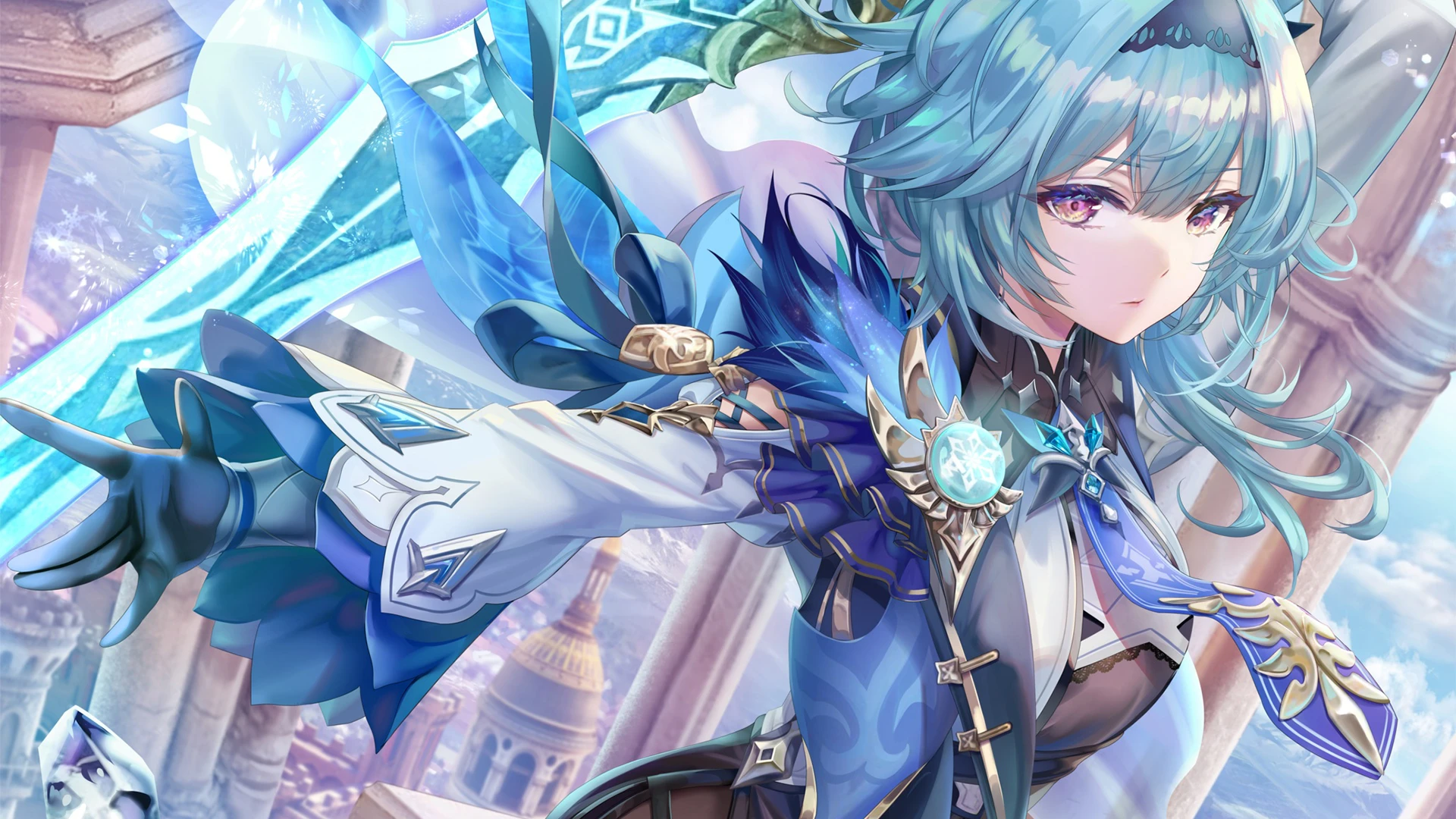 Genshin Impact: Гайд на Эолу - самое лучшее оружие, артефакты и отряды