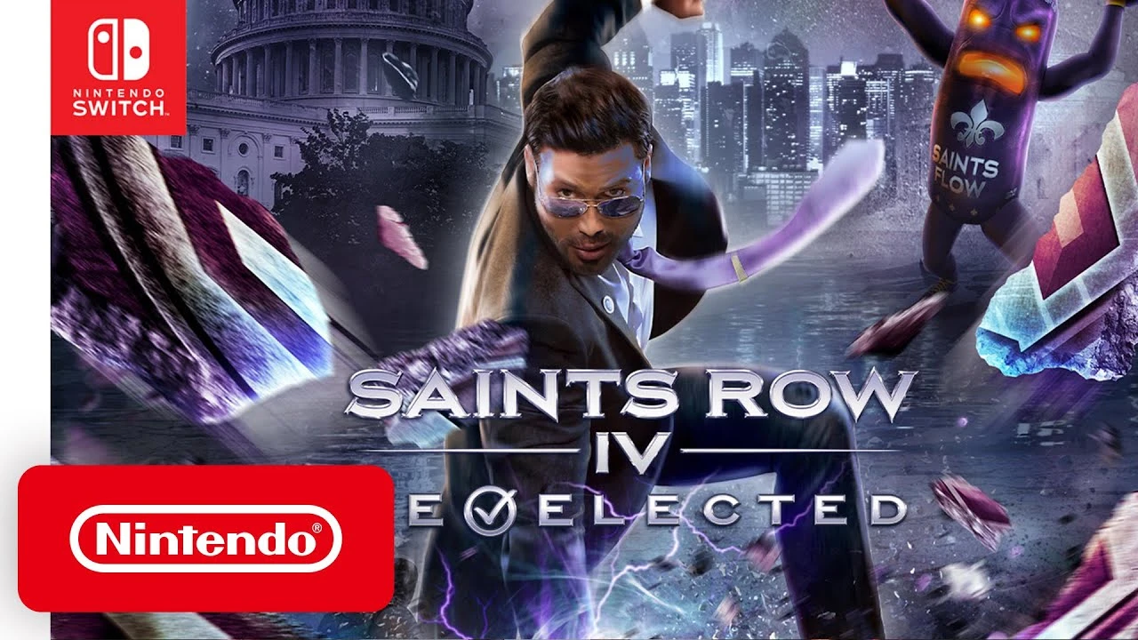 Опубликовано 30 минут геймплея Saints Row IV: Re-Elected на Nintendo Switch, игра работает лучше третьей части