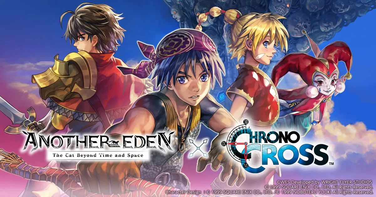 Новые трейлеры кроссовера Chrono Cross и Another Eden с игровой механикой и музыкой