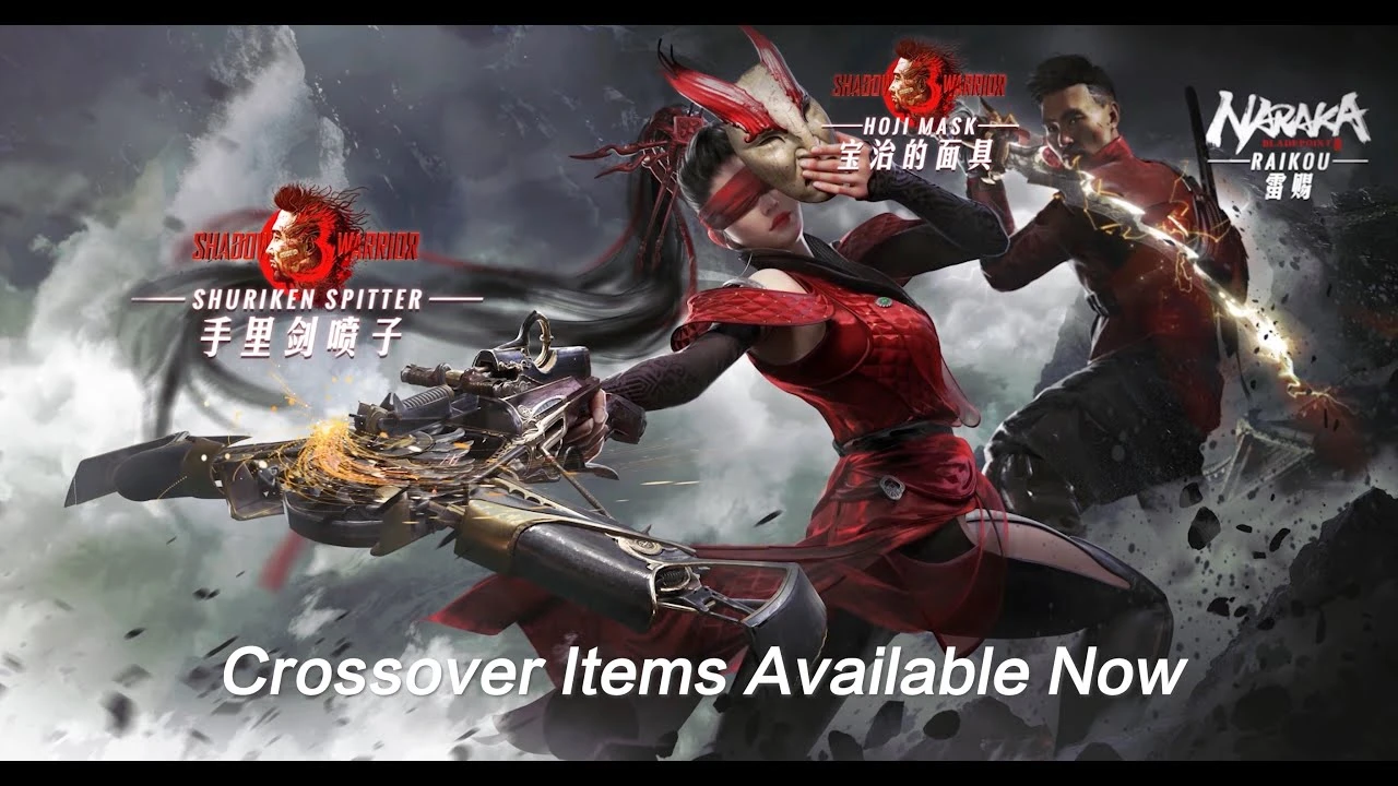 Опубликован трейлер кроссовера Shadow Warrior и Naraka: Bladepoint