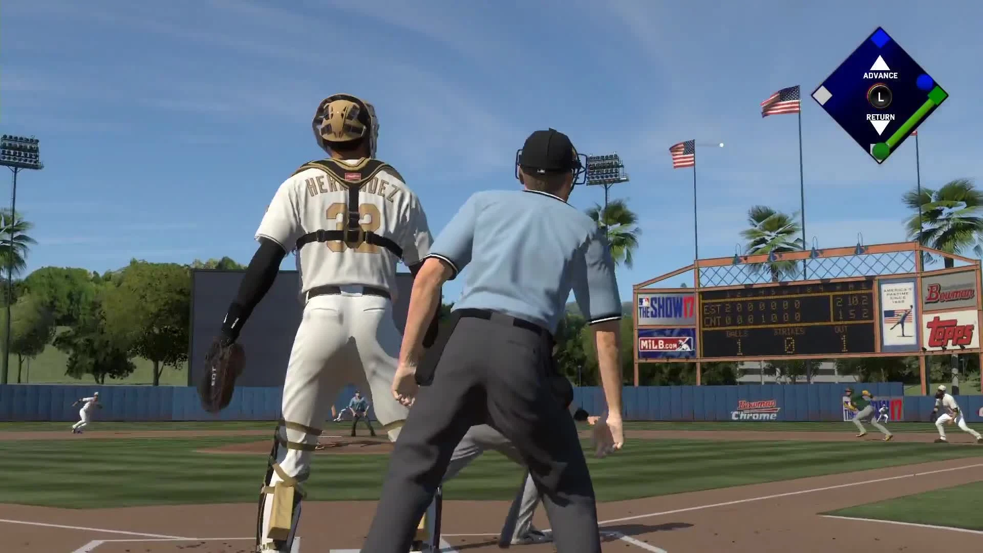 MLB The Show 17 "Геймплей"