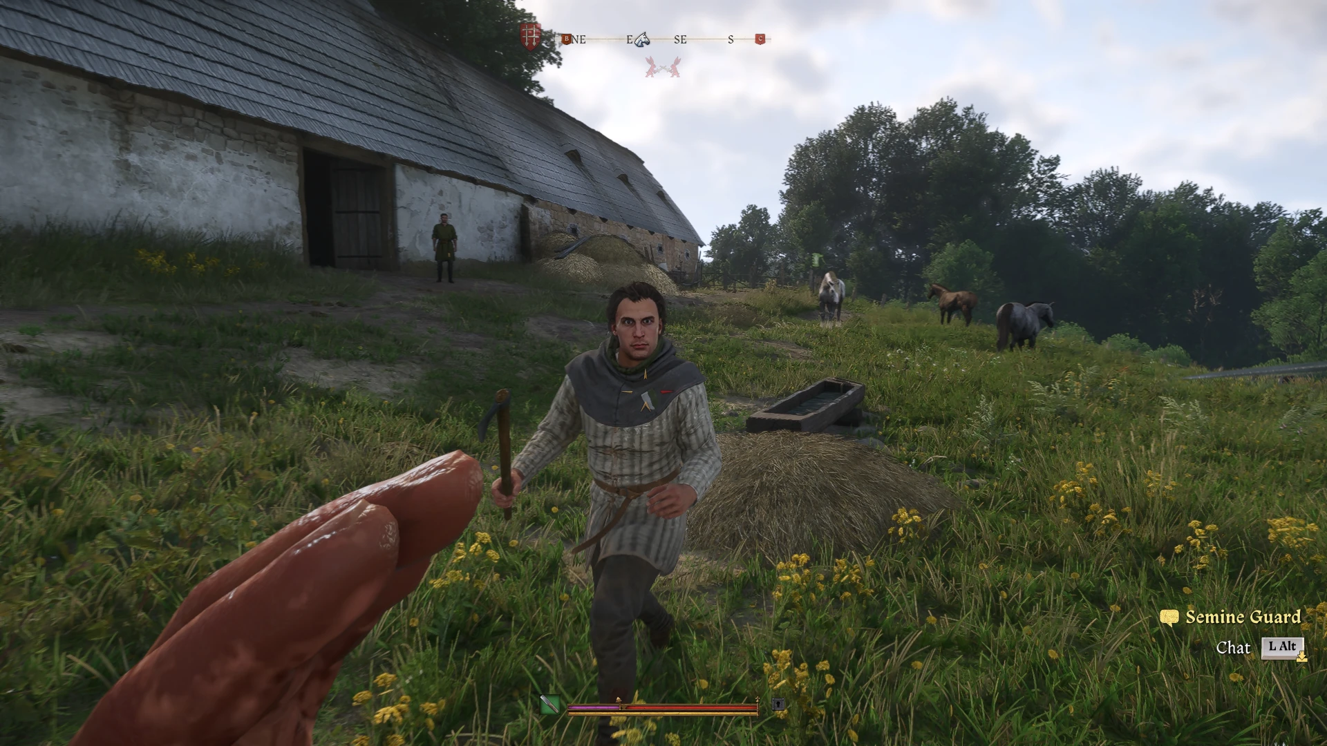 Kingdom Come: Deliverance 2 "Уменьшенные или прозрачные стрелки направления ударов"