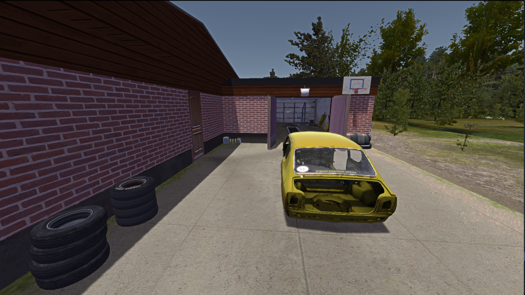 My Summer Car "Сохранение - Все начальные вещи для сатсумы"