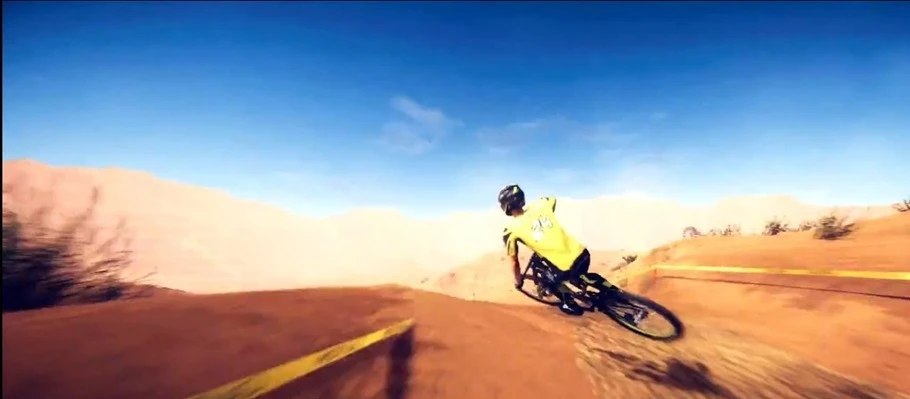 Почти полтора часа игрового процесса из даунхилл-безумия Descenders