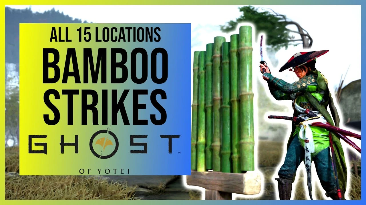 Все места для испытаний на бамбуке (больше очков воли) в Ghost of Yotei