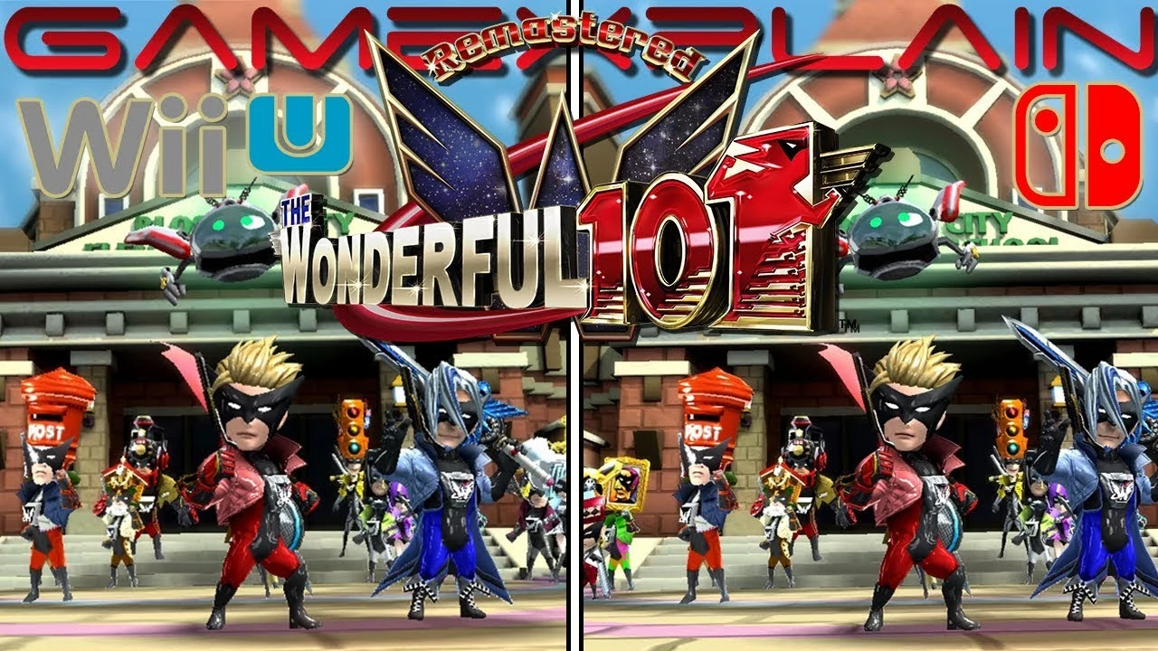 Сравнительное видео The Wonderful 101: Remastered подчеркивает улучшение производительности