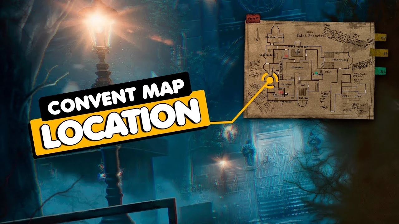 Где найти карту монастыря в Tormented Souls 2