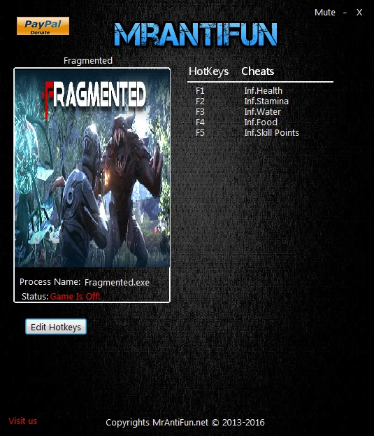 Fragmented: Трейнер/Trainer (+5) [16.9.1.0] {MrAntiFun}