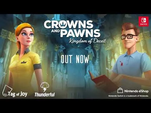 Приключенческая головоломка Crowns And Pawns: Kingdom of Deceit в стиле Broken Sword вышла на Nintendo Switch