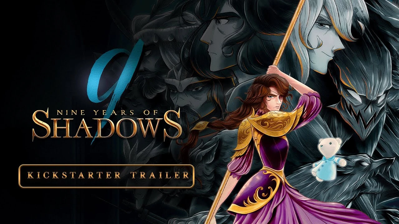 Добавьте цвета в этот серый мир - анонс метроидвании 9 Years of Shadow для Nintendo Switch и PC