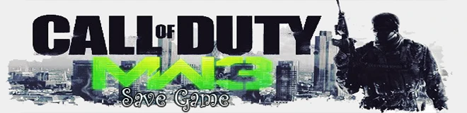 Call of Duty: Modern Warfare 3: сохранение (100% пройдено) [PS3/EU]