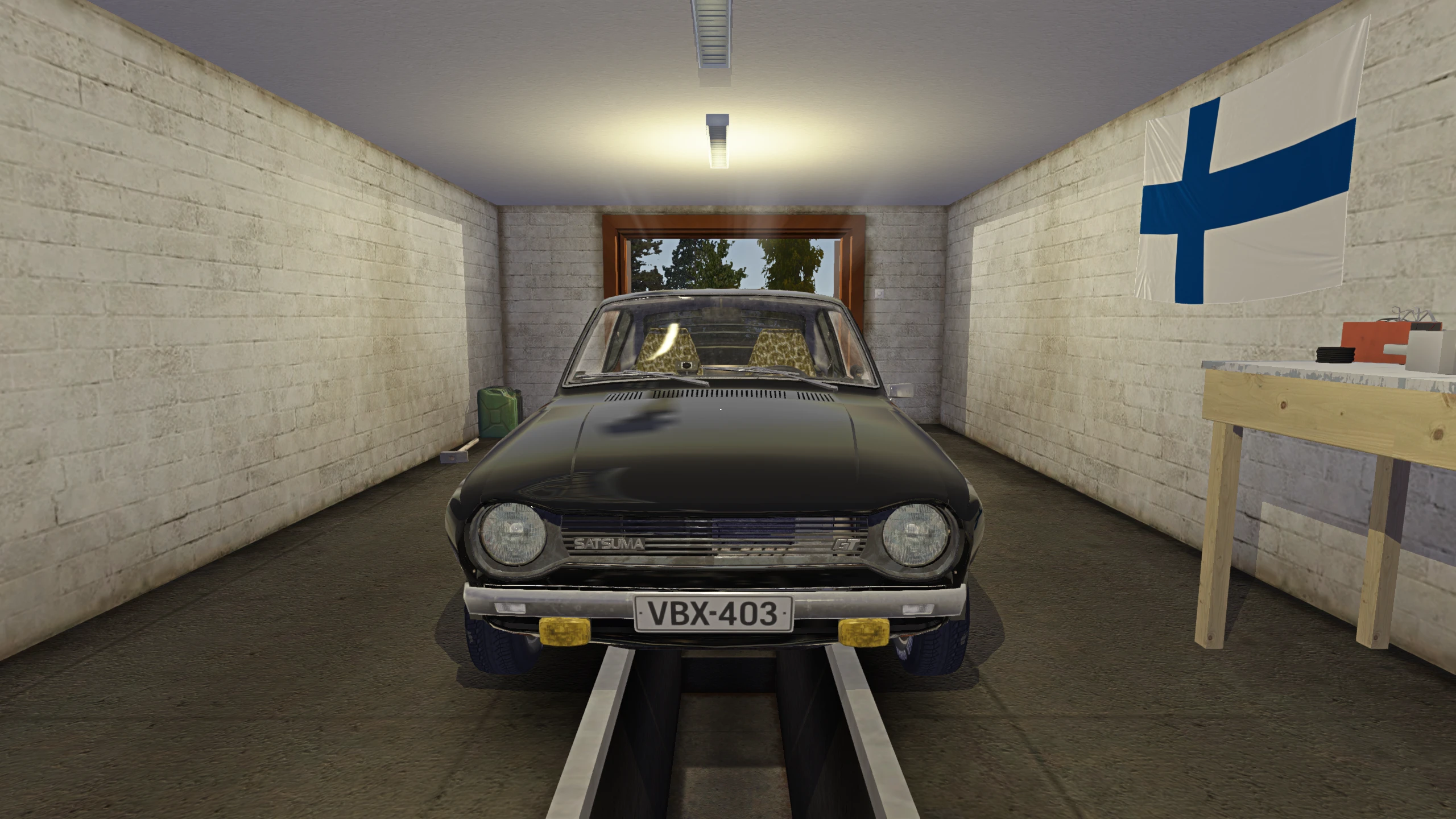 My Summer Car "Сохранение - Гоночная сатсума, чемодан денег, дом свина, получены номера"