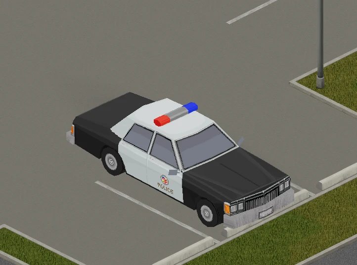 Project Zomboid "LAPD Police Car"