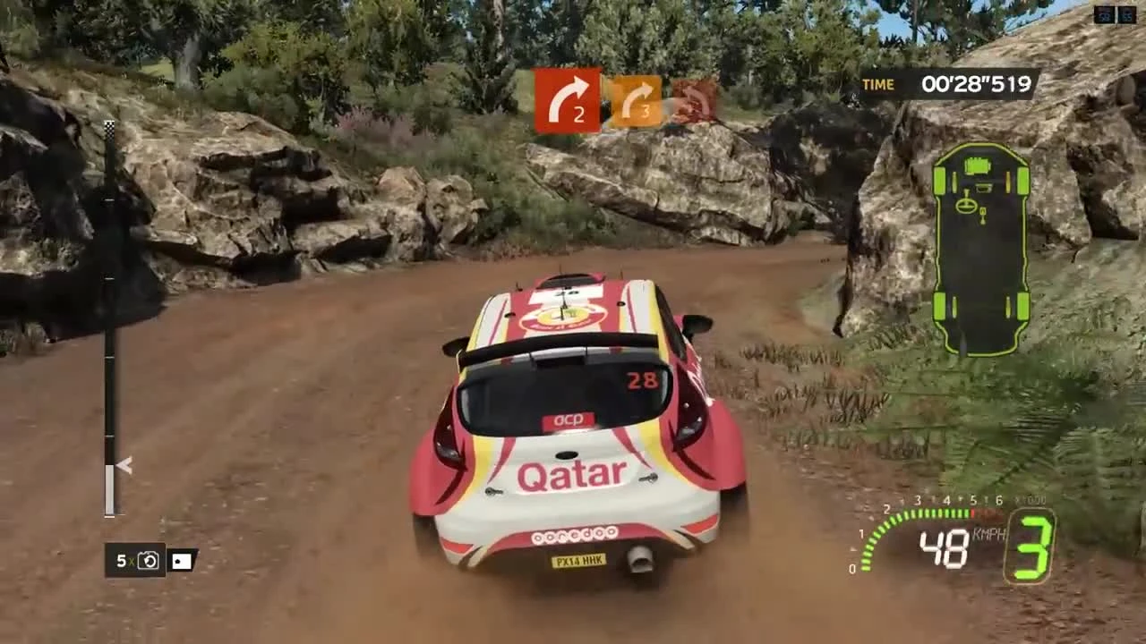 WRC 5 FIA World Rally Championship "Геймплей на PC"