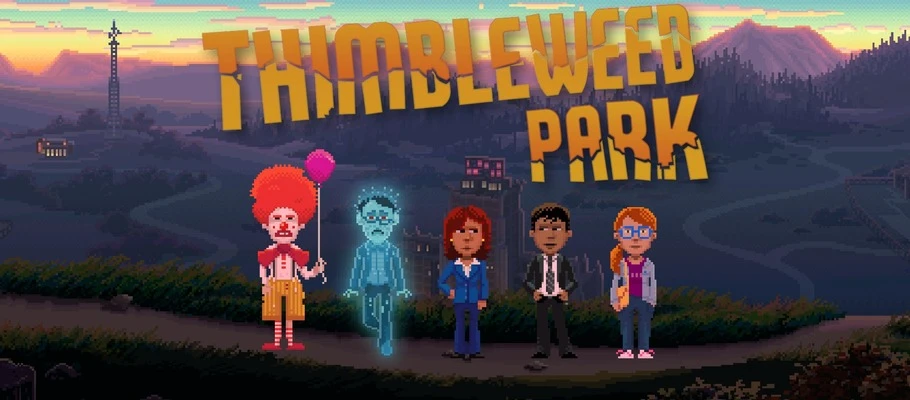 Thimbleweed Park, вдохновленная ретро квестами, официально подтверждена для Switch