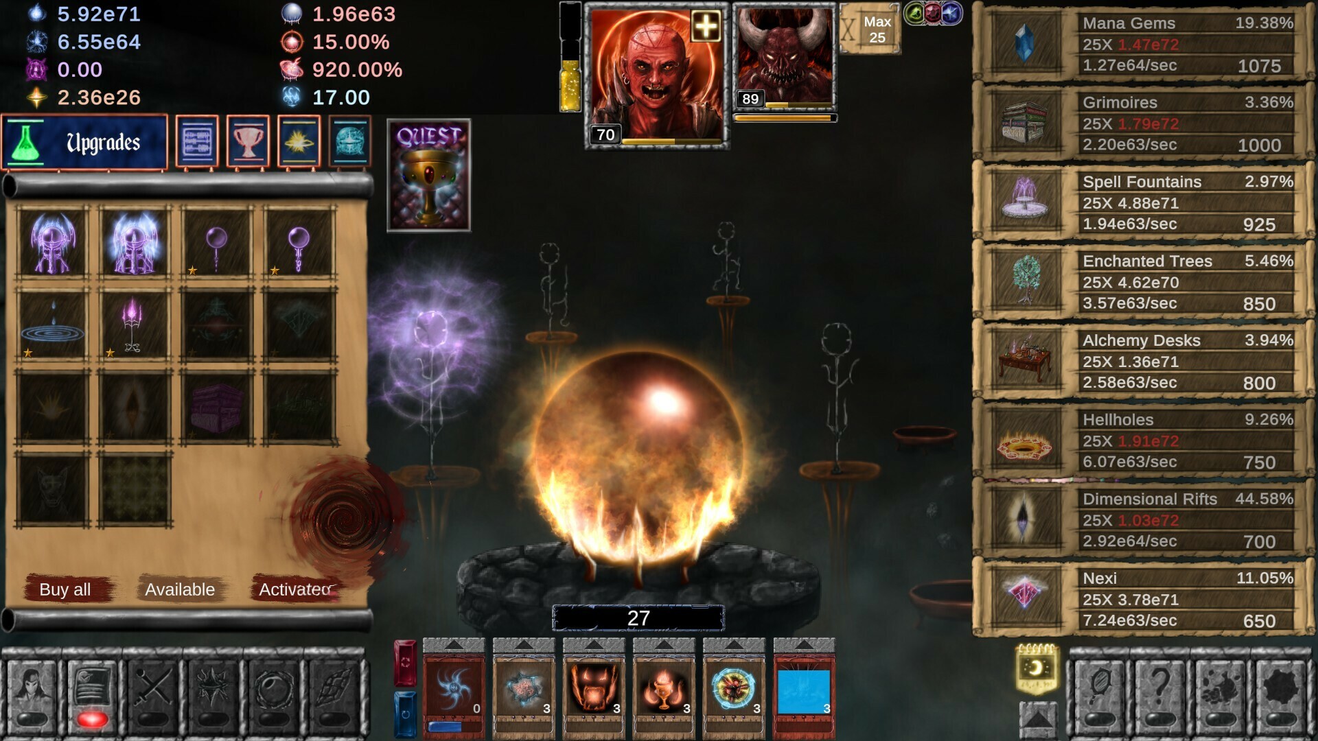 Idle Wizard "Таблица +1 для Cheat Engine от ppougj's Alt: Редактор игрока"