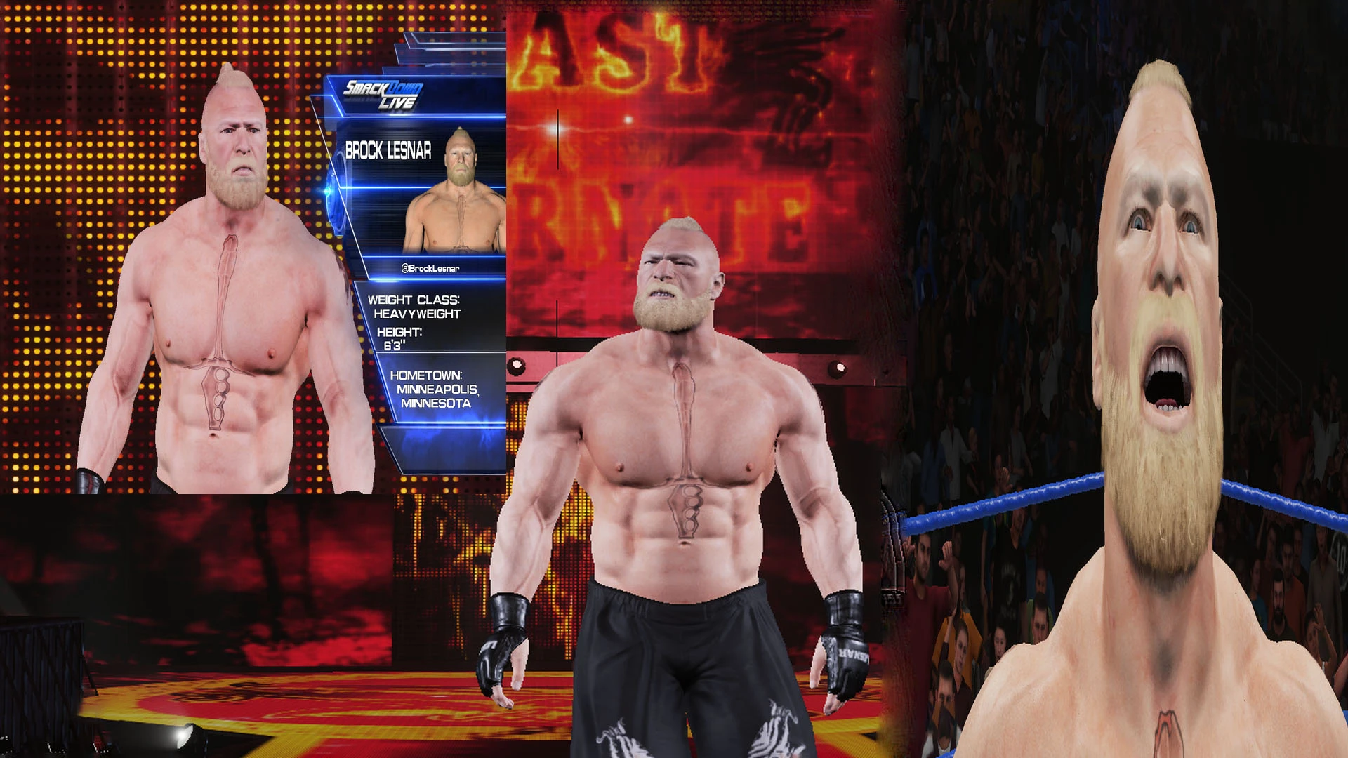 WWE 2K19 "Brock Lesnar из WWE 2K23"