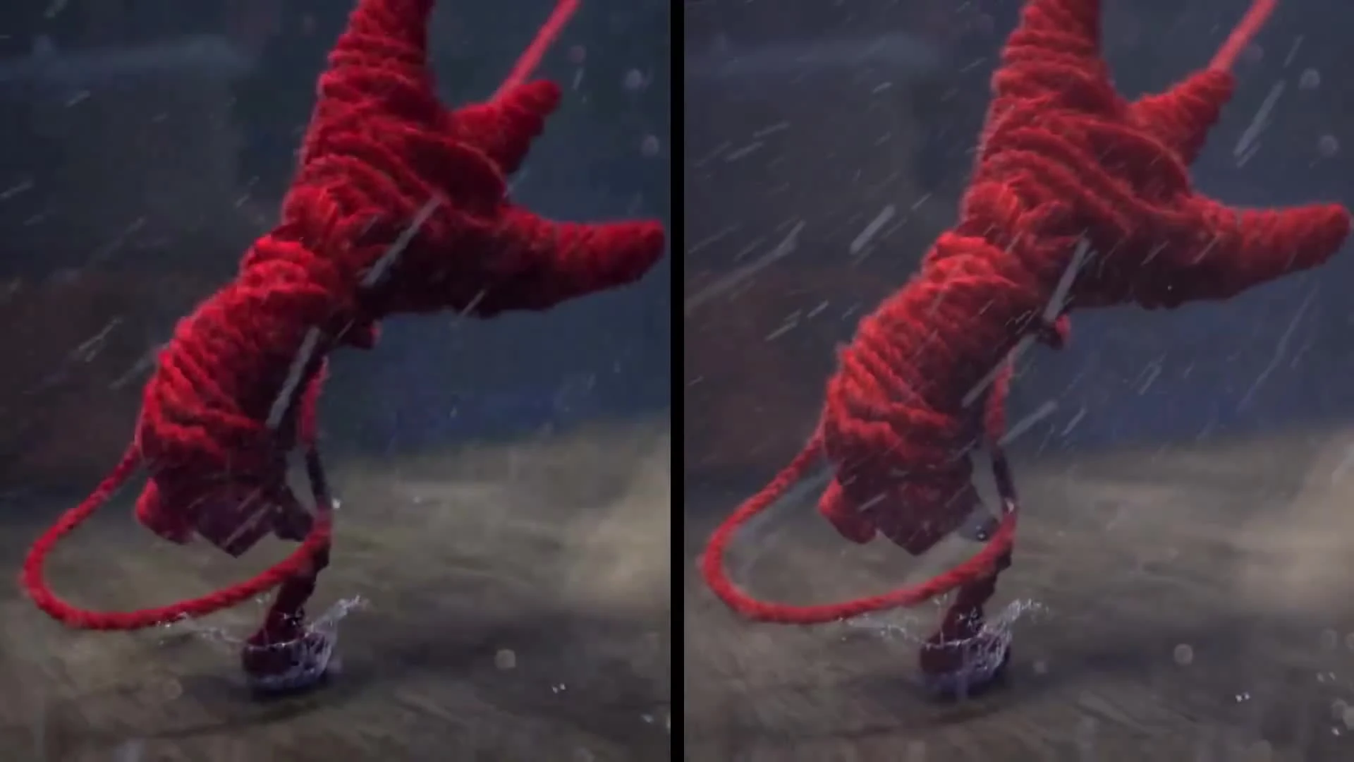 Сравнение графики Unravel Two на Switch и Xbox One