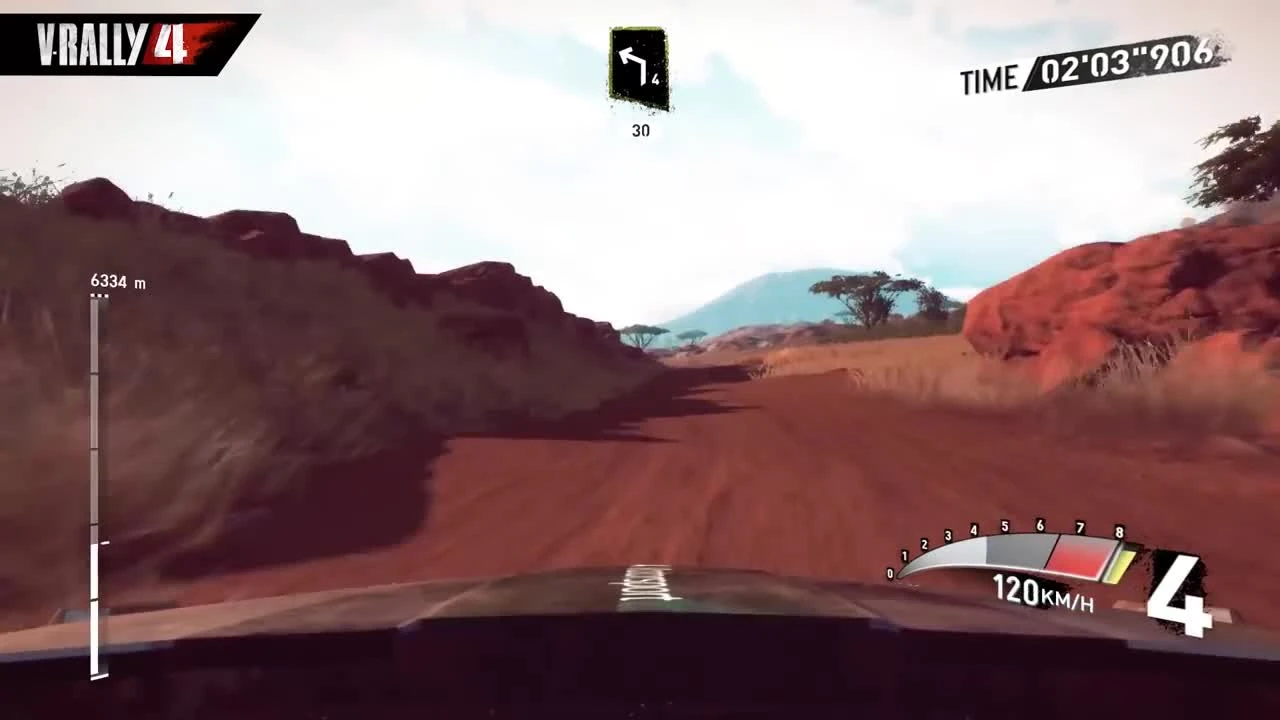 V-Rally 4 - геймплей по Кении