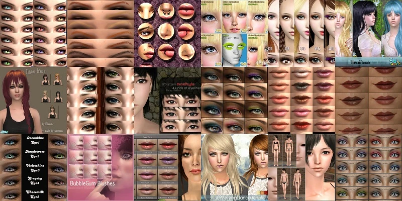 Sims 2 "пак гентетики для комфортной игры"